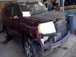 2013 HONDA FIT, BURGUNDY, TOURING, 3.5L, AT. AWD. A25093